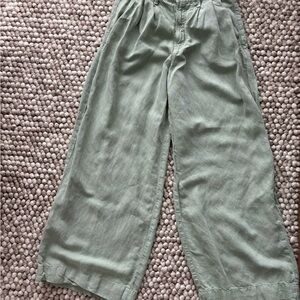 MOTHER Sage Green Trousers